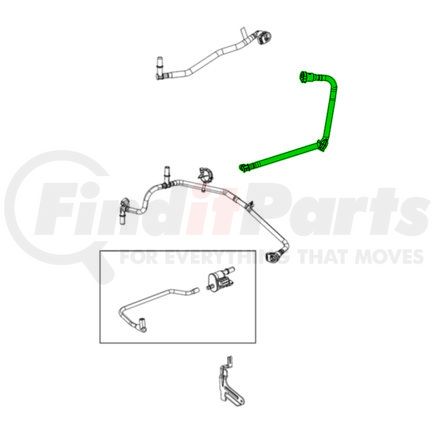 Mopar 68581090AA Fuel Pump Jumper Harness Kit