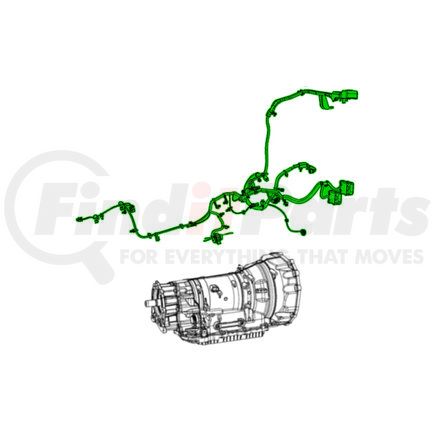 Mopar 68480045AD Transmission Wiring Harness