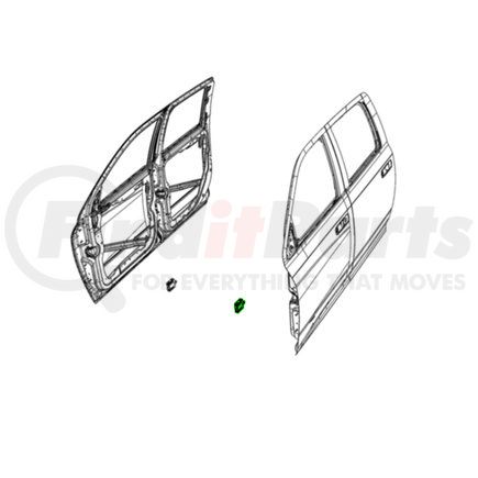 Mopar 68569319AA Door Control Module - Left, For 2022 Ram