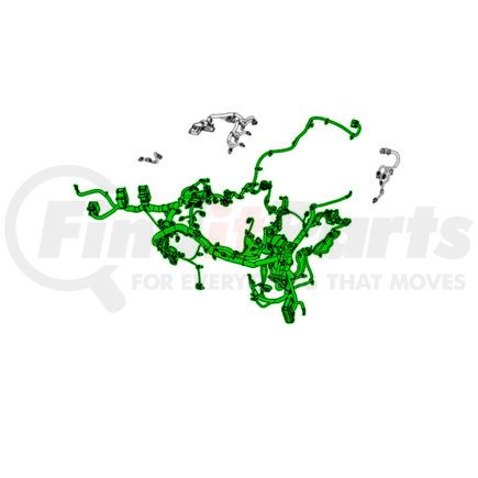 Mopar 68538366AB Engine Wiring Harness - For 2022 Ram 1500 Classic