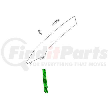 Mopar 7MX50DX9AA Body A-Pillar Extension - Right, For 2022 Jeep Compass