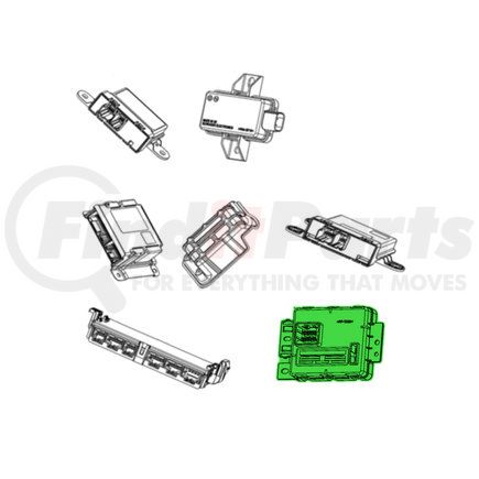 Mopar 68516124AE HVAC Control Module - For 2022-2023 Ram