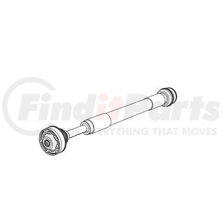 Mopar 68380045AB Drive Shaft - Front, for 2021-2023 Jeep Grand Cherokee/Grand Cherokee L