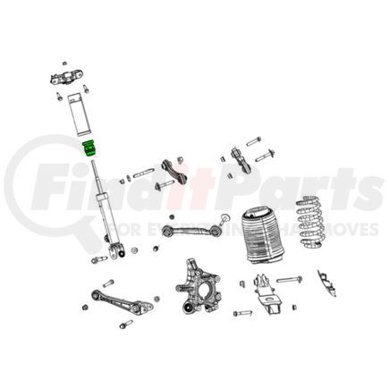 Mopar 68375933AA Suspension Shock Absorber Bellows