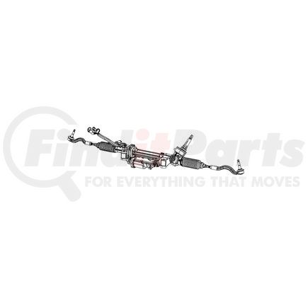 Mopar 68594292AB Rack and Pinion Assembly - For 2023 Dodge Durango