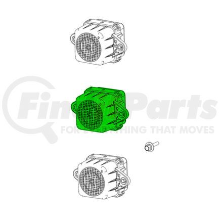 Mopar 68534030AA Speaker - Front, with Mounting Bracket