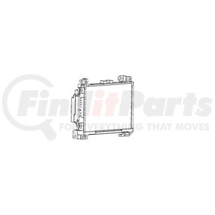 Mopar 68332807AO Information Center Display Assembly