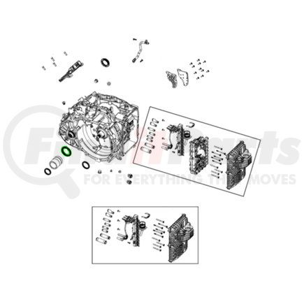 Mopar 68288266AA Differential Seal - Right