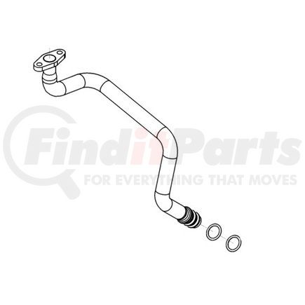 Cummins 3934085 Turbocharger Drain Tube