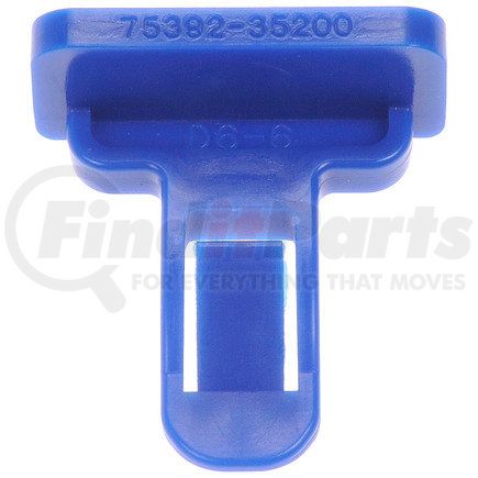 Dorman 963-647 Moulding Retainer Head Dia 1.01 X 0.51 In Shank Lng 0.92 In Hole Dia 0.39 In