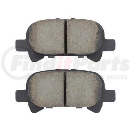 MPA Electrical 1001-0828AC Quality-Built Premium Ceramic Brake Pads w/ Hardware