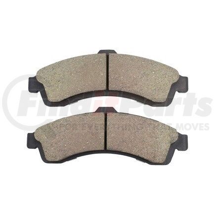MPA Electrical 1001-0882M Quality-Built Premium Semi-Metallic Brake Pads w/ Hardware
