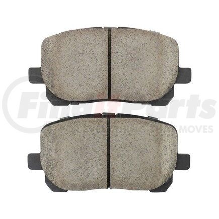 MPA Electrical 1001-0923C Quality-Built Premium Ceramic Brake Pads w/ Hardware