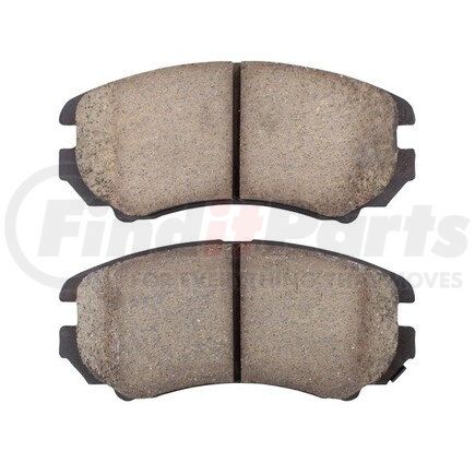 MPA Electrical 1001-0924C Quality-Built Disc Brake Pad, Premium, Ceramic, with Hardware