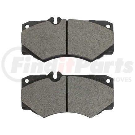 MPA Electrical 1001-0927M Quality-Built Disc Brake Pad Set - Premium, Semi-Metallic