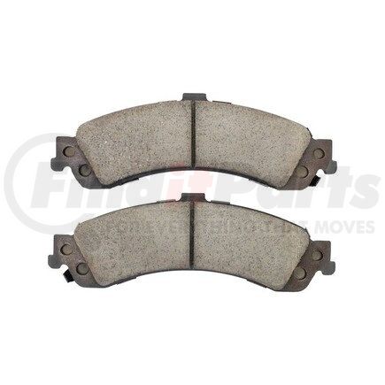MPA Electrical 1001-0975C Quality-Built Disc Brake Pad, Premium, Ceramic, with Hardware