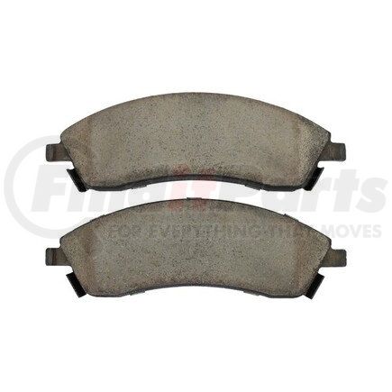 MPA Electrical 1001-1019M Quality-Built Premium Semi-Metallic Brake Pads w/ Hardware