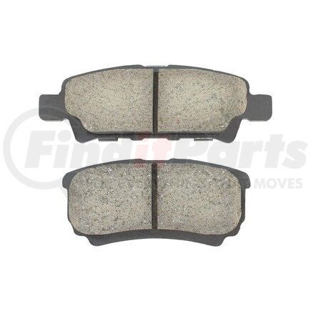 MPA Electrical 1001-1037C Quality-Built Disc Brake Pad, Premium, Ceramic, with Hardware