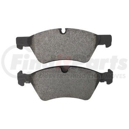 MPA Electrical 1001-1123M Quality-Built Premium Disc Brake Pad Set - Semi-Metallic, with Hardware