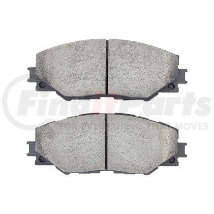 MPA Electrical 1001-1211C Quality-Built Disc Brake Pad, Premium, Ceramic, with Hardware