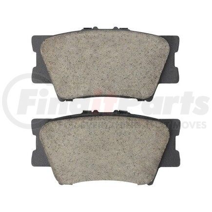 MPA Electrical 1001-1212AC Quality-Built Disc Brake Pad, Premium, Ceramic, with Hardware