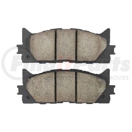 MPA Electrical 1001-1293C Quality-Built Disc Brake Pad, Premium, Ceramic, with Hardware