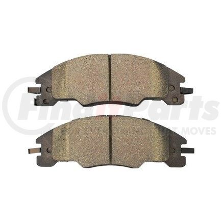 MPA Electrical 1001-1339C Quality-Built Premium Ceramic Brake Pads w/ Hardware
