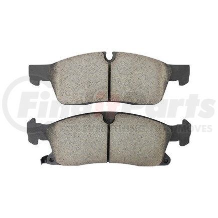 MPA Electrical 1001-1455C Quality-Built Disc Brake Pad, Premium, Ceramic, with Hardware