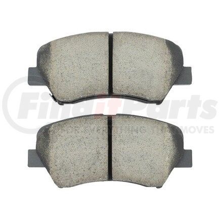 MPA Electrical 1001-1543C Quality-Built Premium Ceramic Brake Pads w/ Hardware
