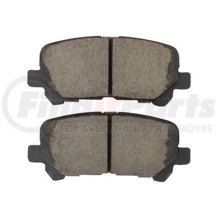MPA Electrical 1001-1585C Quality-Built Disc Brake Pad, Premium, Ceramic, with Hardware
