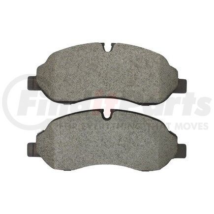 MPA Electrical 1001-1774M Quality-Built Premium Disc Brake Pad Set - Semi-Metallic, with Hardware