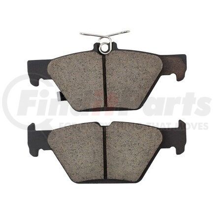 MPA Electrical 1001-1808C Quality-Built Premium Ceramic Brake Pads w/ Hardware