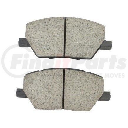 MPA Electrical 1001-1811C Quality-Built Disc Brake Pad, Premium, Ceramic, with Hardware