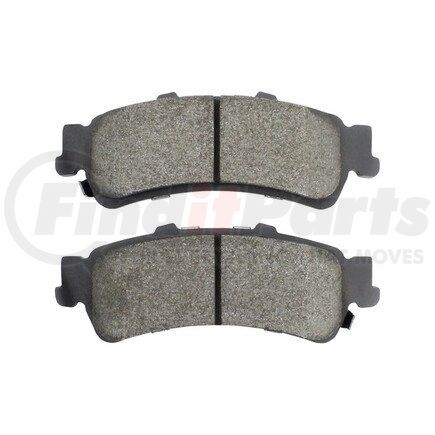 MPA Electrical 1002-0792M Quality-Built Work Force Heavy Duty Brake Pads w/ Hardware