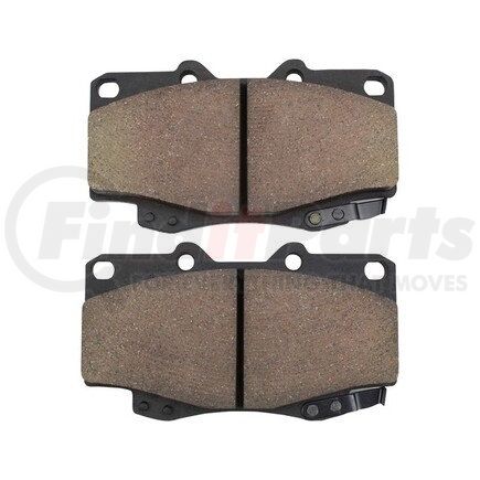MPA Electrical 1002-0799M Quality-Built Disc Brake Pad Set - Work Force, Heavy Duty, with Hardware