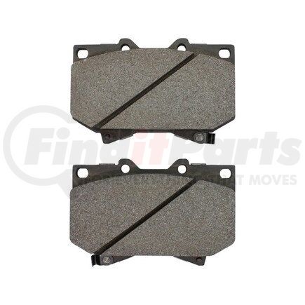 MPA Electrical 1002-0812M Quality-Built Disc Brake Pad Set - Work Force, Heavy Duty, with Hardware