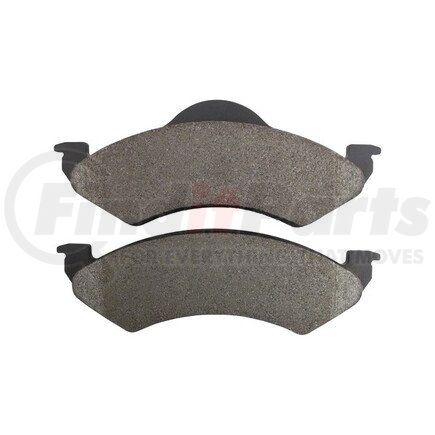MPA Electrical 1002-0820M Quality-Built Disc Brake Pad Set - Work Force, Heavy Duty, with Hardware