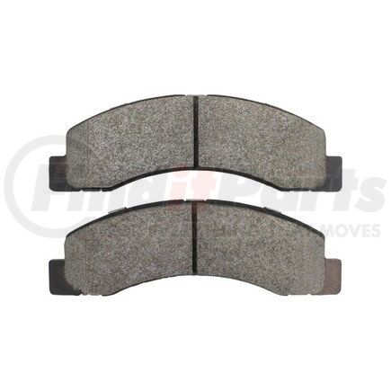 MPA Electrical 1002-0824M Quality-Built Disc Brake Pad Set - Work Force, Heavy Duty, with Hardware