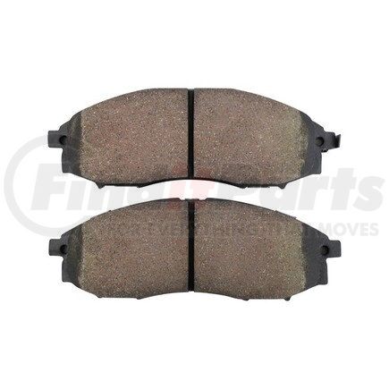 MPA Electrical 1002-0830M Quality-Built Disc Brake Pad Set - Work Force, Heavy Duty, with Hardware