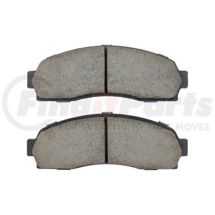 MPA Electrical 1002-0833AM Quality-Built Disc Brake Pad Set - Work Force, Heavy Duty, with Hardware