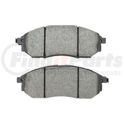 MPA Electrical 1002-0888M Quality-Built Disc Brake Pad Set - Work Force, Heavy Duty, with Hardware