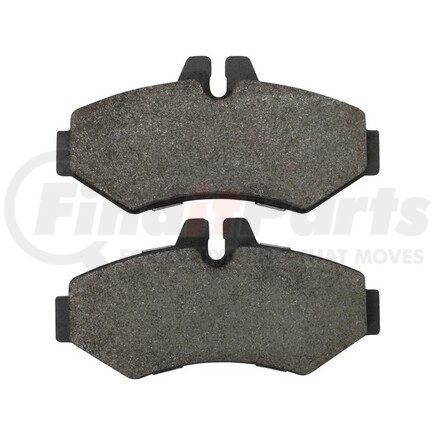 MPA Electrical 1002-0928M Quality-Built Disc Brake Pad Set - Work Force, Heavy Duty, with Hardware