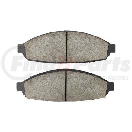 MPA Electrical 1002-0931M Quality-Built Disc Brake Pad Set - Work Force, Heavy Duty, with Hardware