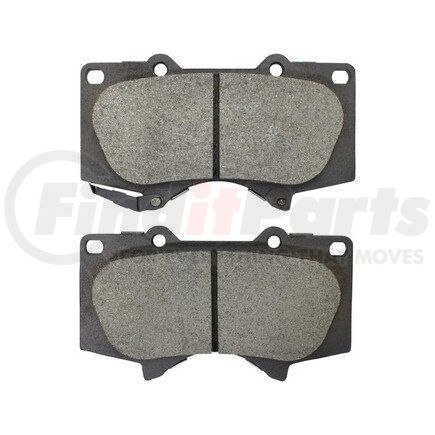 MPA Electrical 1002-0976M Quality-Built Disc Brake Pad Set - Work Force, Heavy Duty, with Hardware