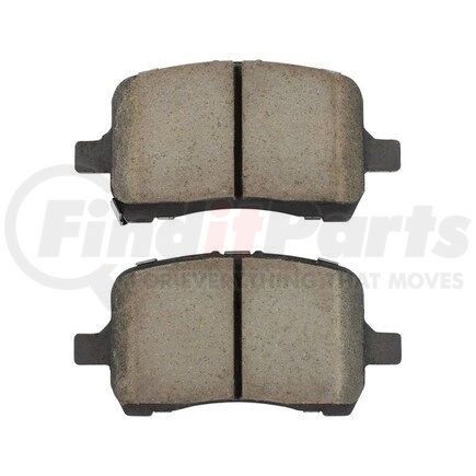 MPA Electrical 1002-1028M Quality-Built Work Force Heavy Duty Brake Pads w/ Hardware