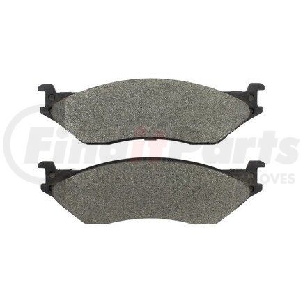 MPA Electrical 1002-1066M Quality-Built Disc Brake Pad Set - Work Force, Heavy Duty, with Hardware