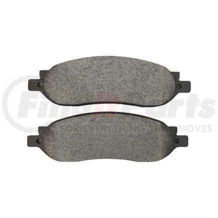 MPA Electrical 1002-1068M Quality-Built Disc Brake Pad Set - Work Force, Heavy Duty, with Hardware