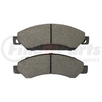 MPA Electrical 1002-1092M Quality-Built Work Force Heavy Duty Brake Pads w/ Hardware