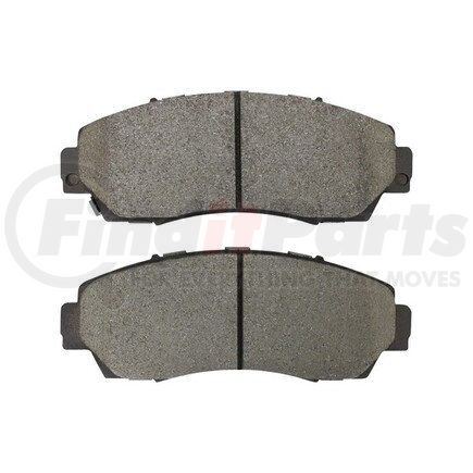 MPA Electrical 1002-1089M Quality-Built Disc Brake Pad Set - Work Force, Heavy Duty, with Hardware