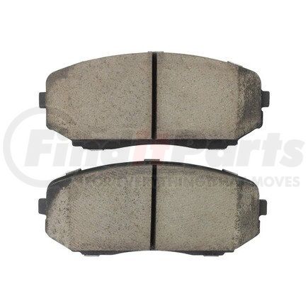 MPA Electrical 1002-1258M Quality-Built Disc Brake Pad Set - Work Force, Heavy Duty, with Hardware